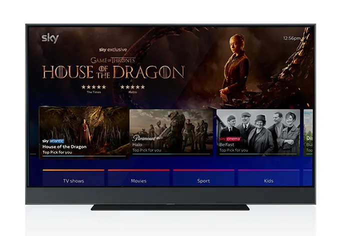 house of the dragon on sky glass