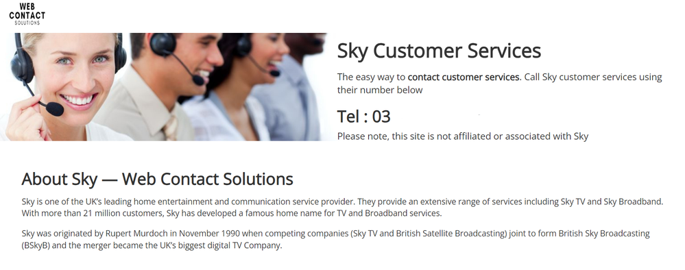 Premium Rate Call Site example