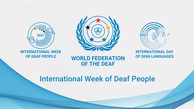 International Week of Deaf People