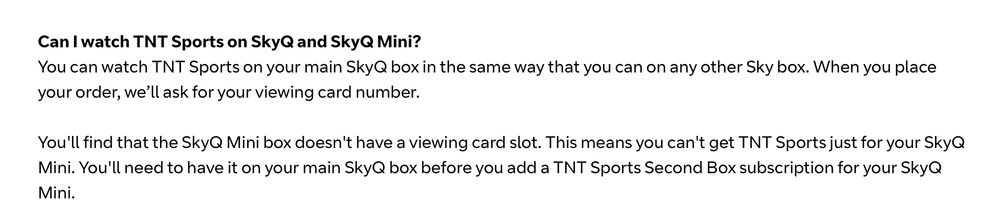 BT extra box charges