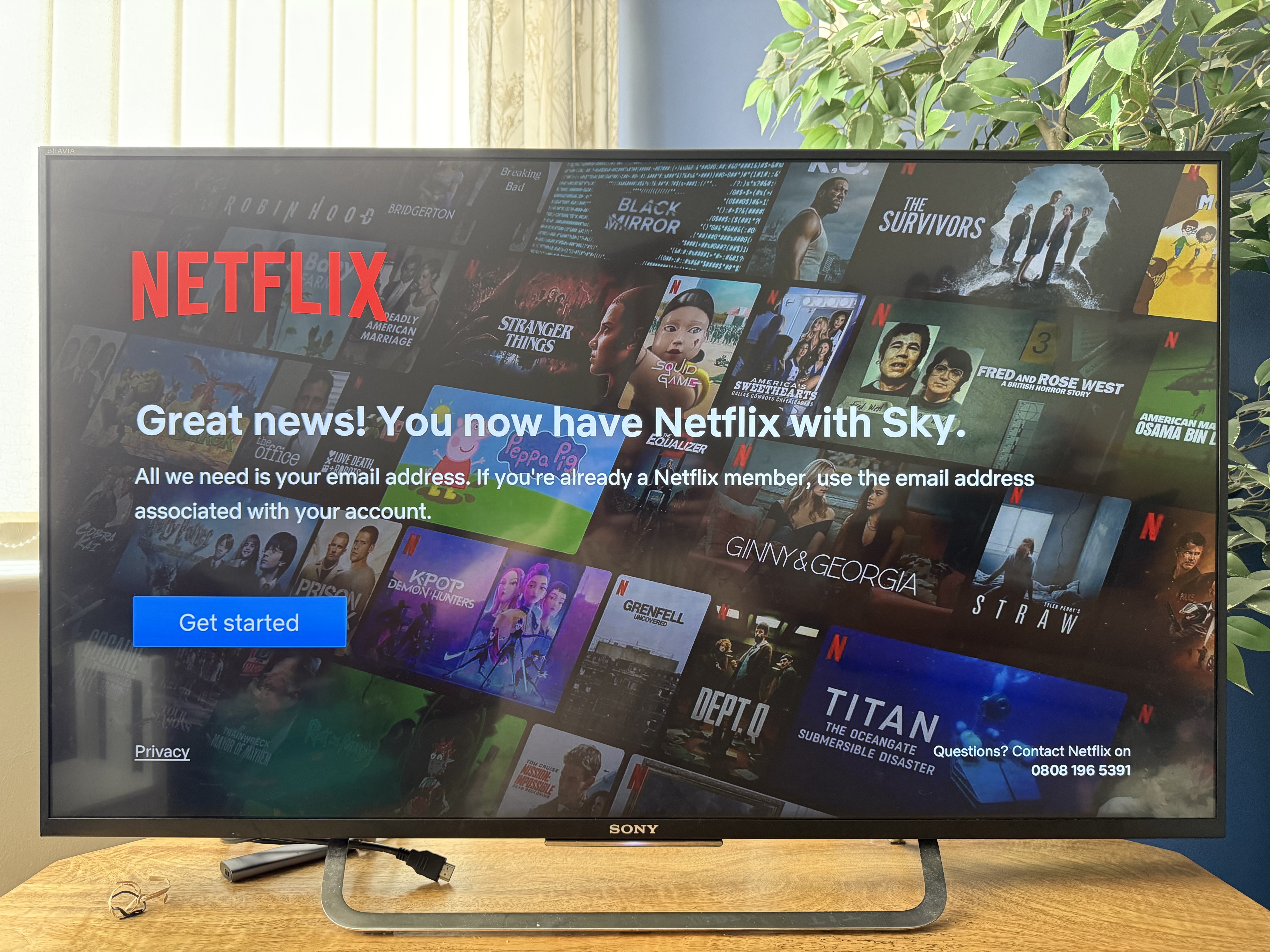 Answered: No option to activate netflix | Sky Community