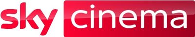 Image of Sky Cinema logo with "Sky " in red font on a white background and "Cinema" in white font on a red rectangle background.