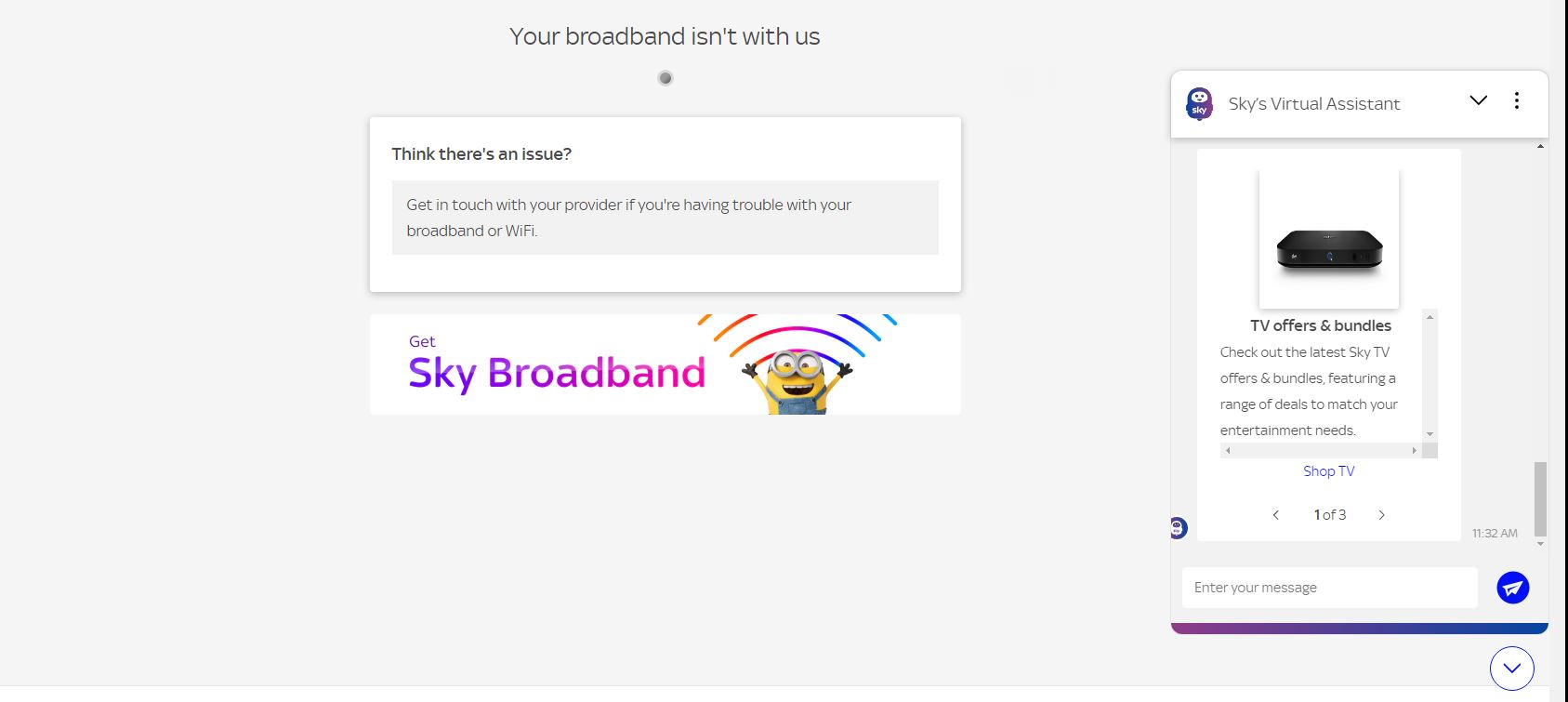 Hi internet problems | Sky Community