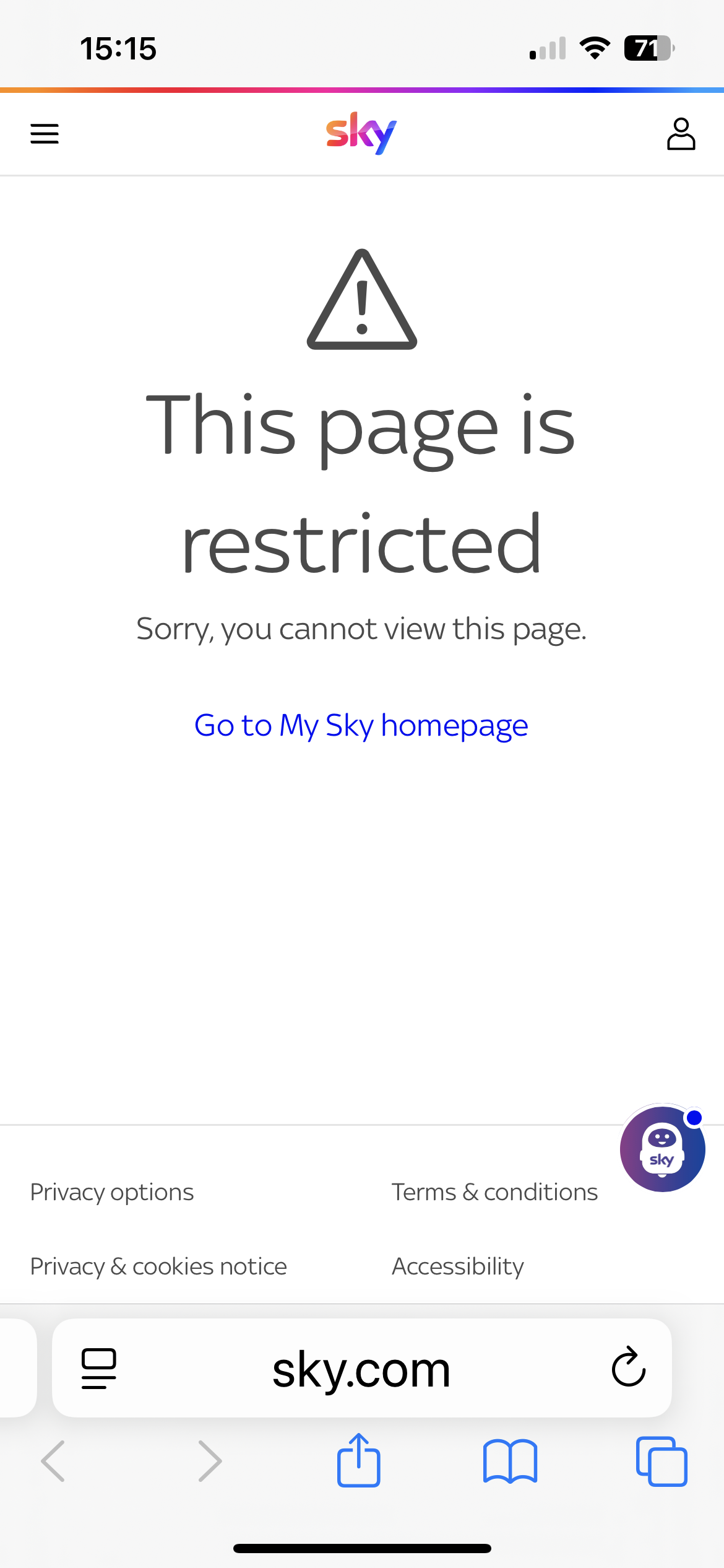 Sky stream puck activation in a loop | Sky Community