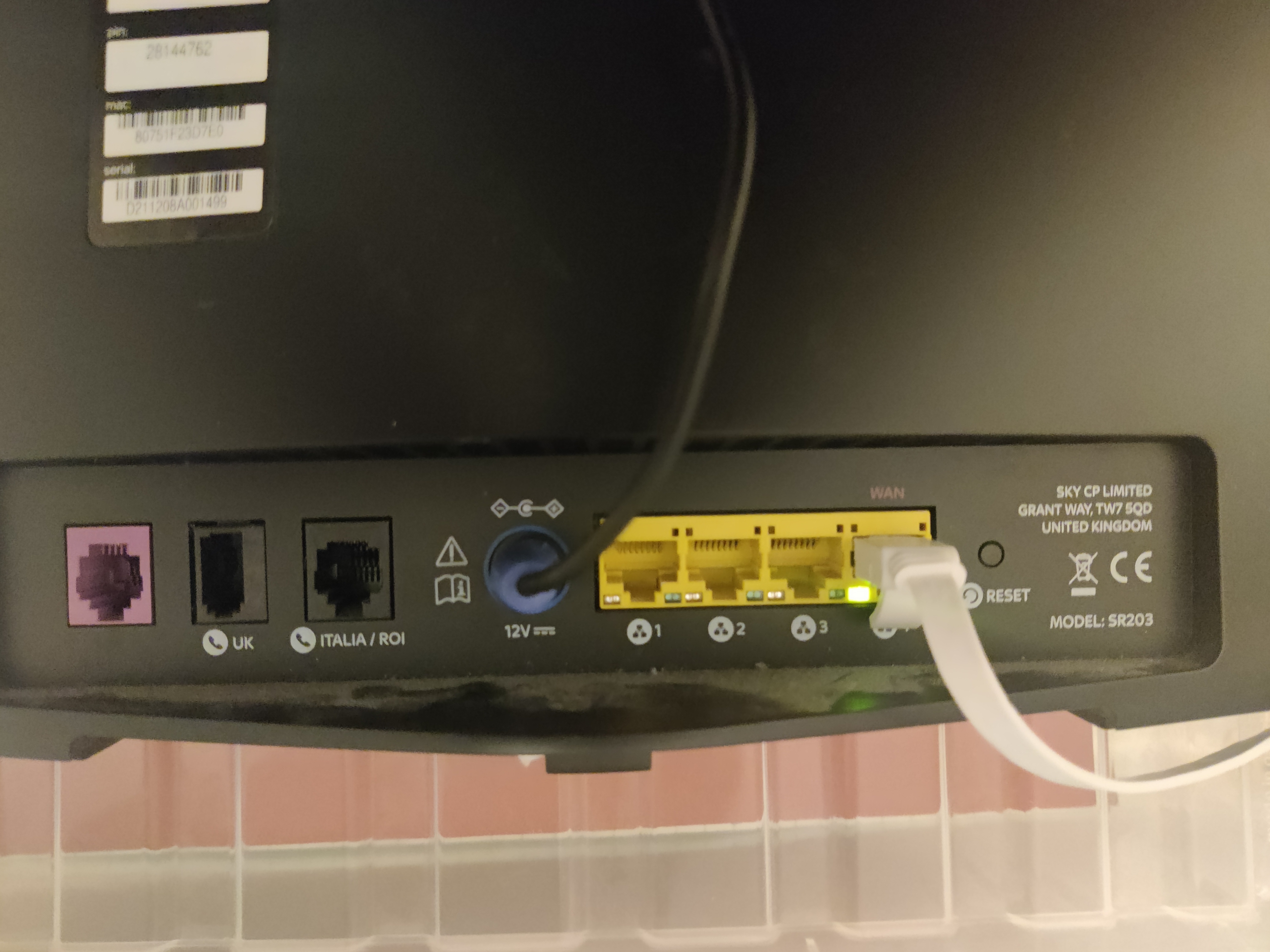 Sky router DC plug size | Sky Community
