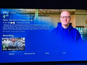 Shows 'Add series linnk'