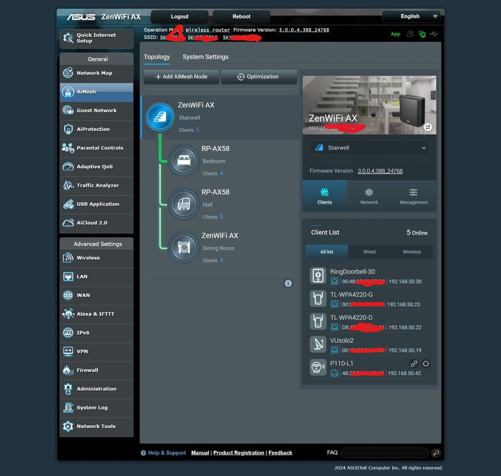 More detailed for the main Node