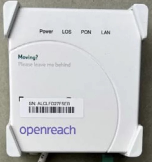 ONT box installed for fibre too small to cover exi... | Sky Community