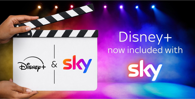 Your Sky TV just got even better with Disney+!