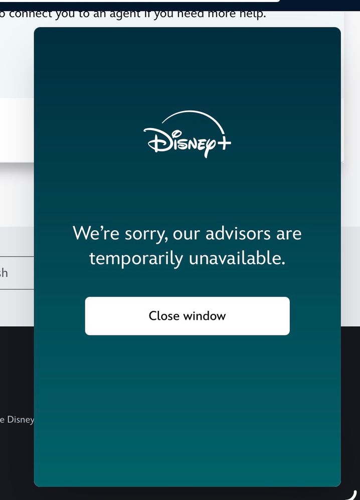 Start chat and then it dies…