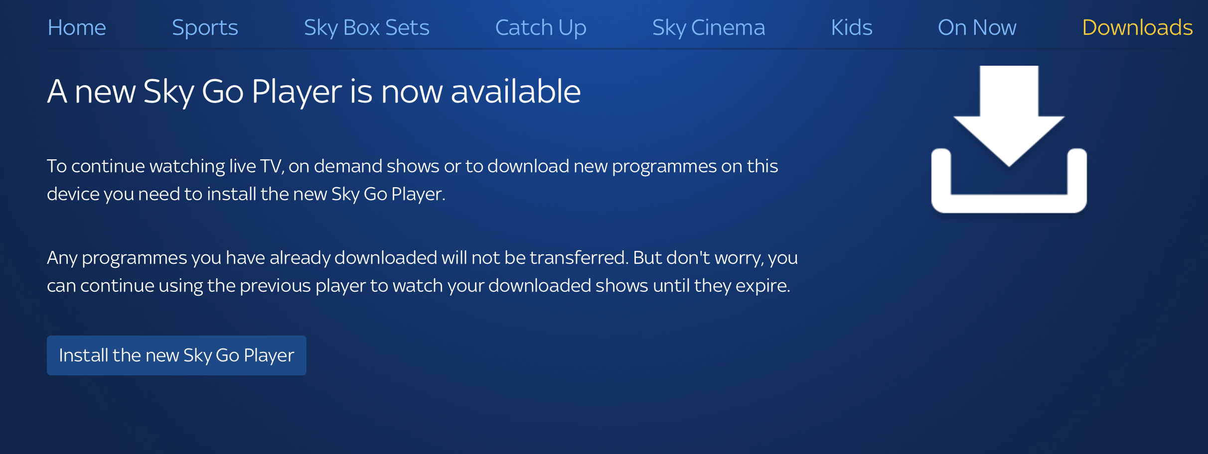 Sky go italia