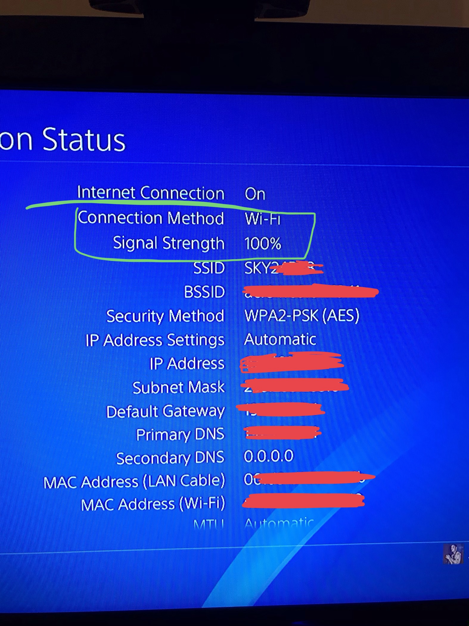 Terrible lag making online gaming impssible on PS4 Sky Community