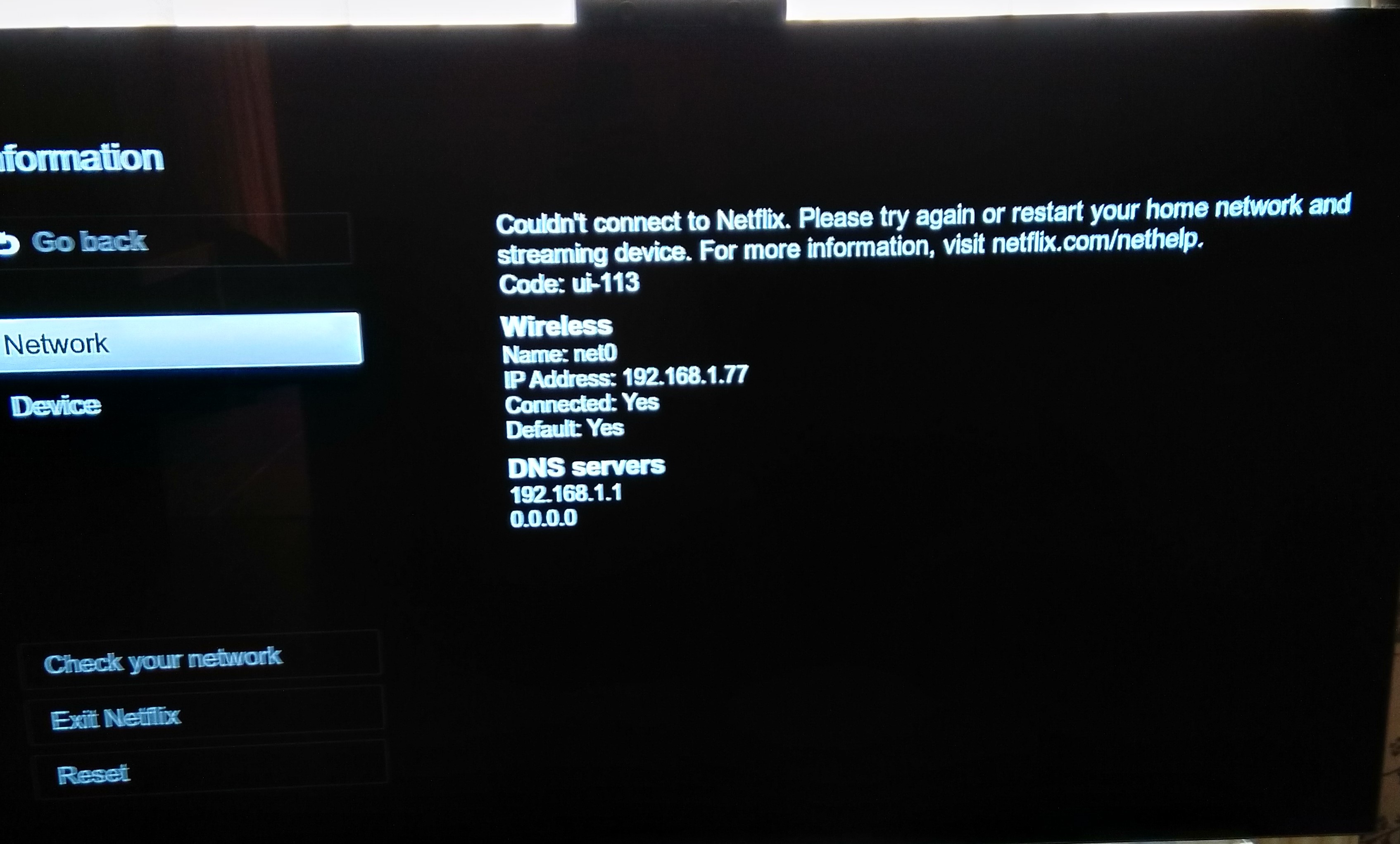 Answered Netflix NW817 error Sky Community