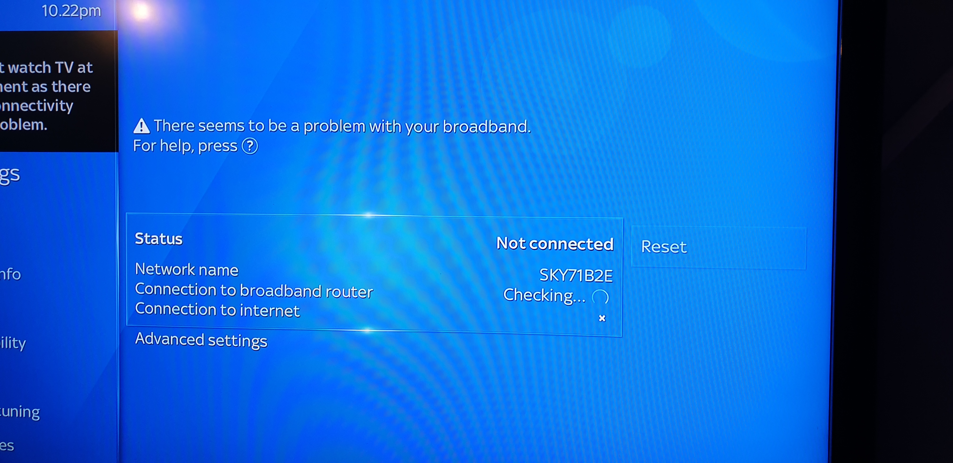 Sky Q Hub WiFi Constant Drop out & mini box no con... Sky Community