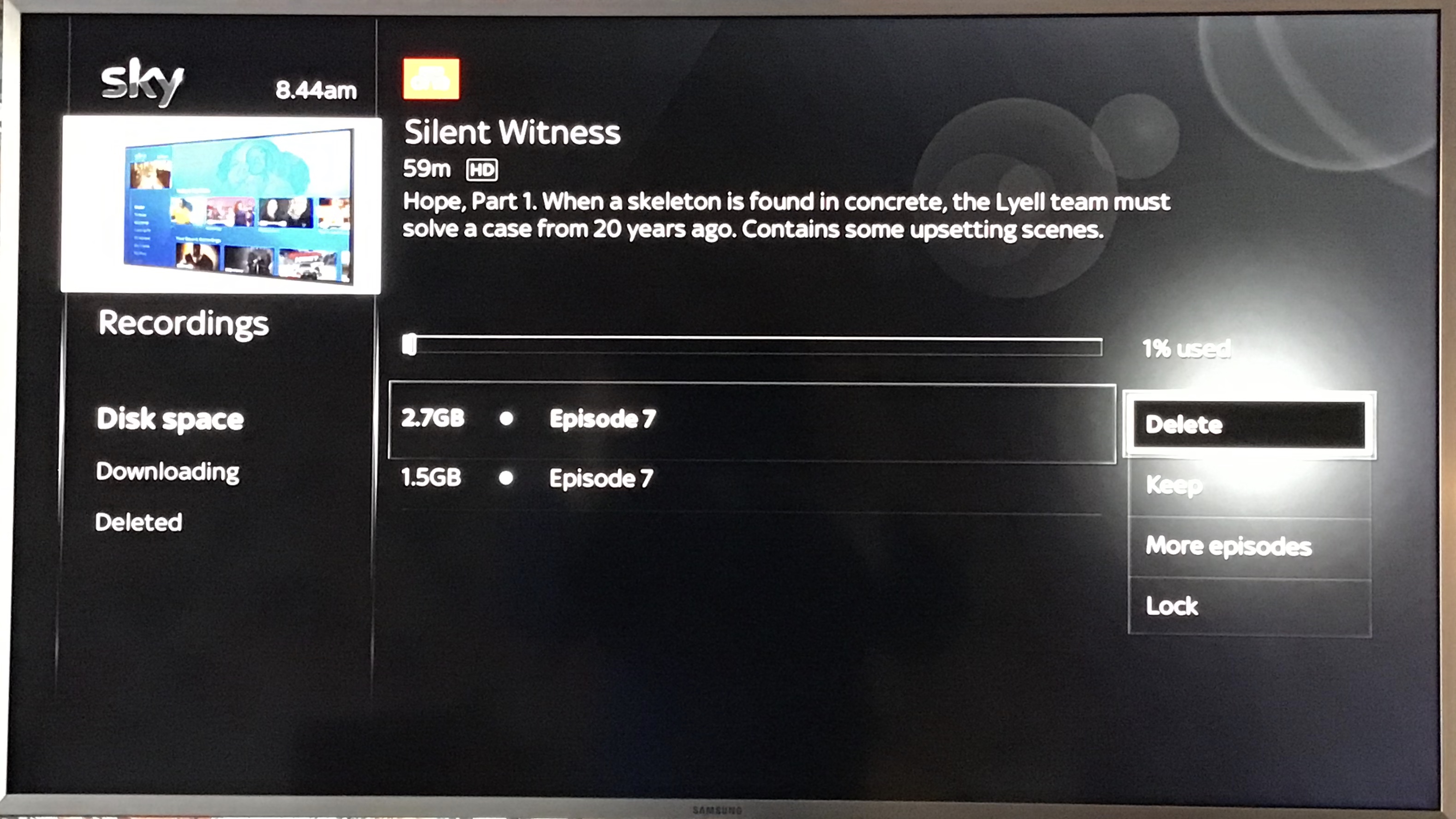Answered BBC broadcast picture quality vs catchup Sky Community
