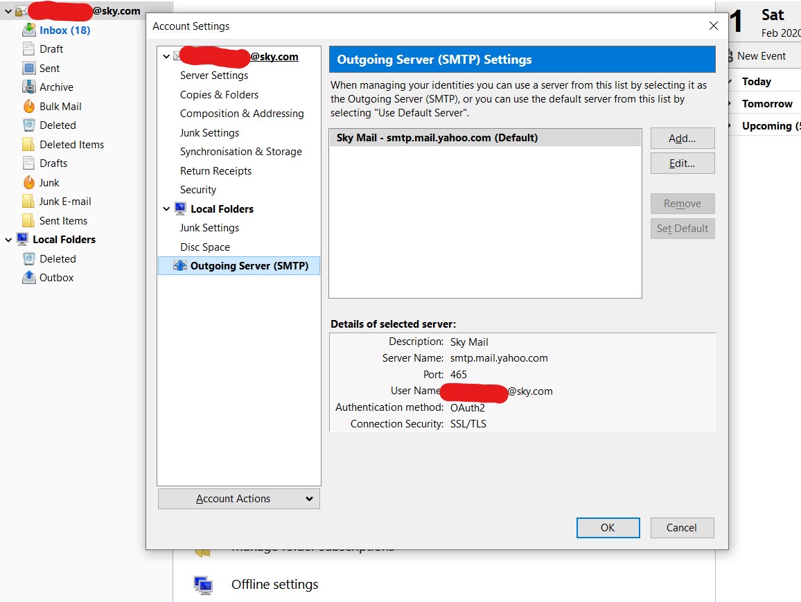 Yahoo Uk Outgoing Mail Server Settings - Iweky