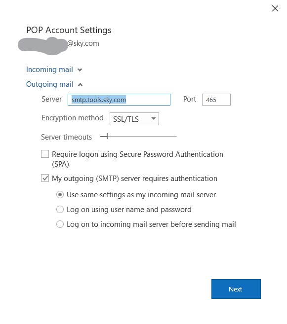 Sky Yahoo Mail with Outlook 2019 Sky Community