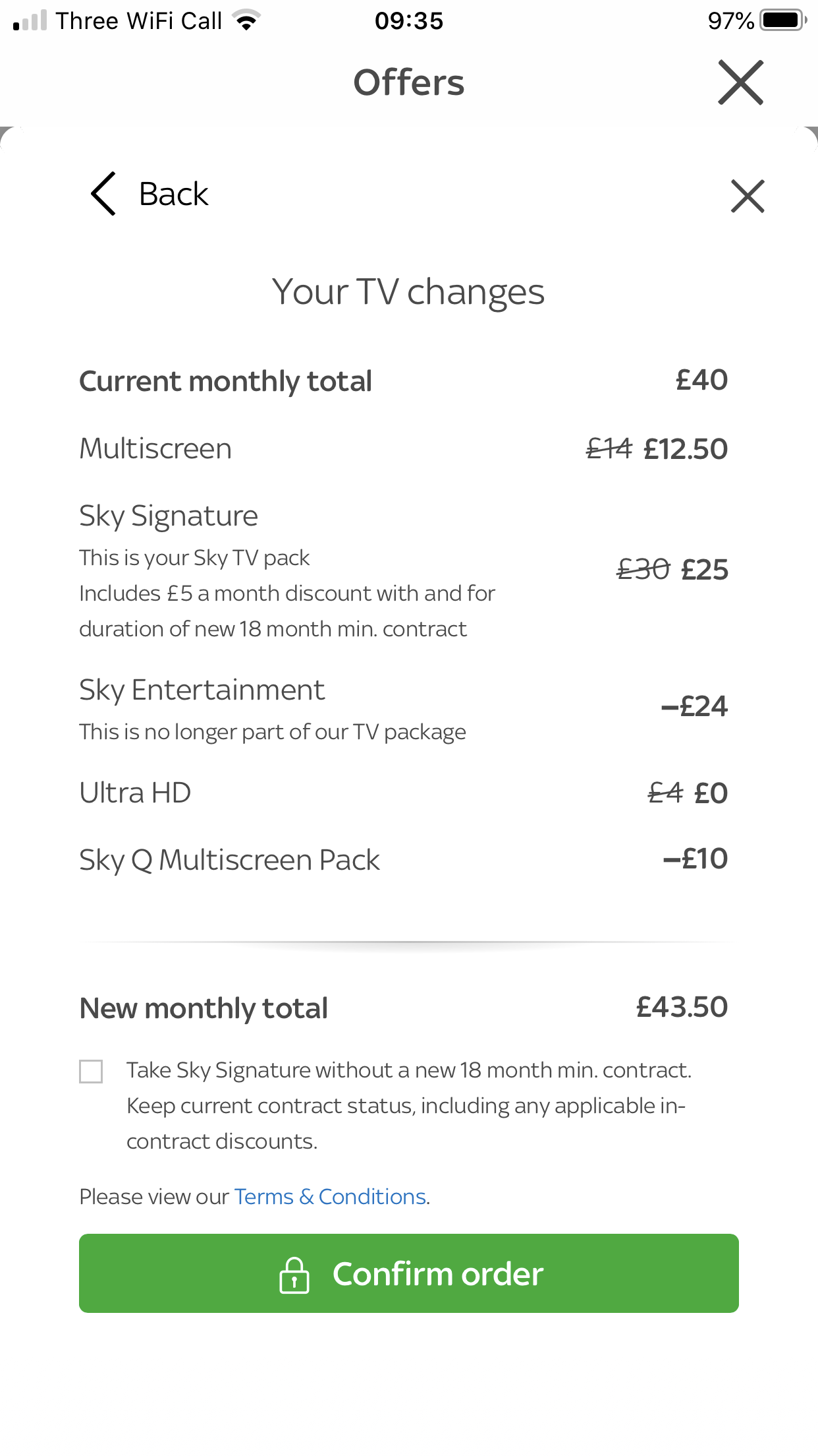 Answered What is Sky Signature? Ultimate TV Add on Question... Page