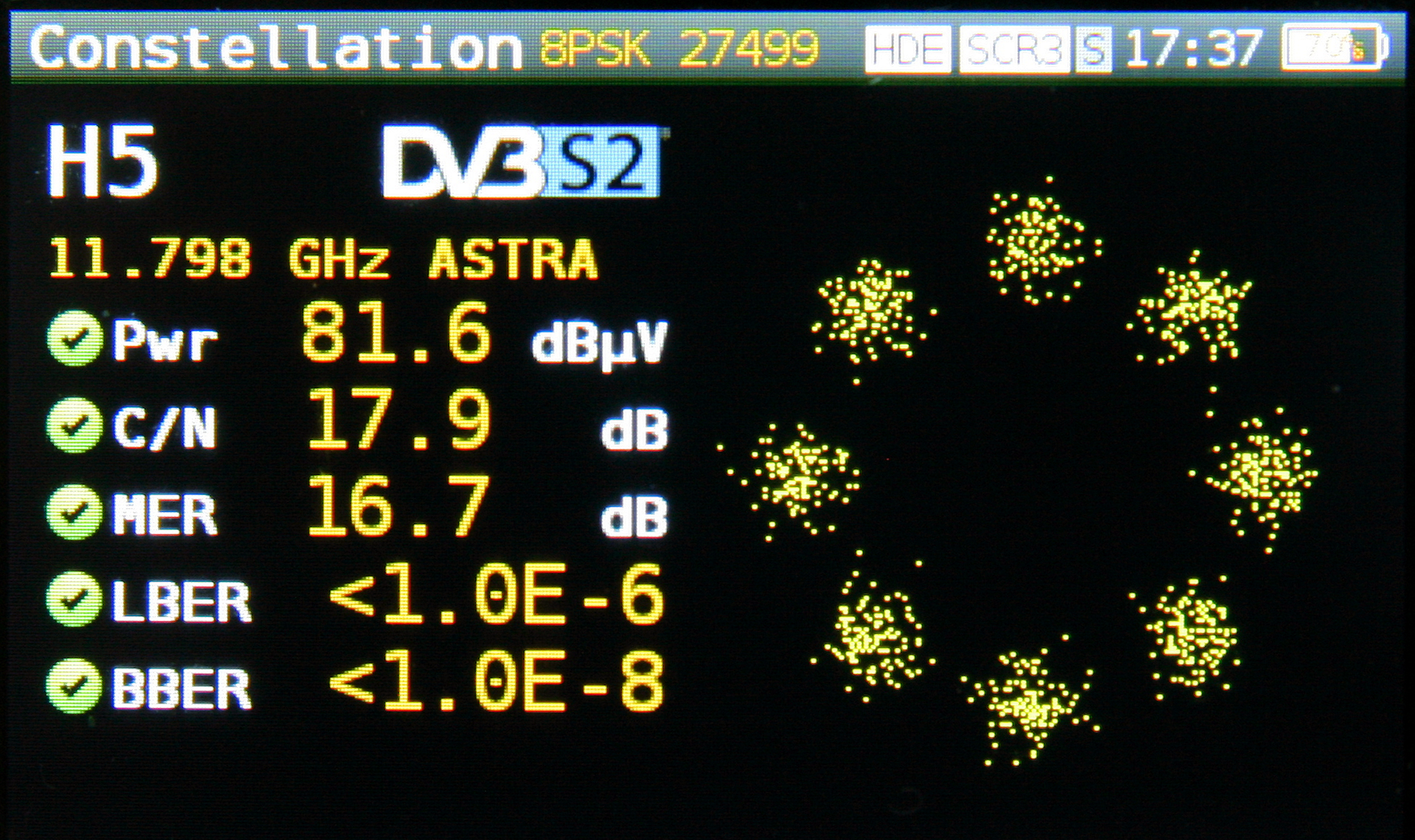 Answered 'No Satellite Signal' only on certain channels ! Sky Community