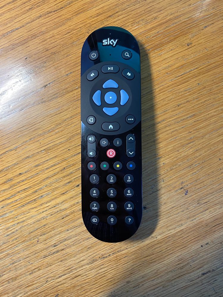 Just had Sky Q installed, but remote doesn't have Sky Community