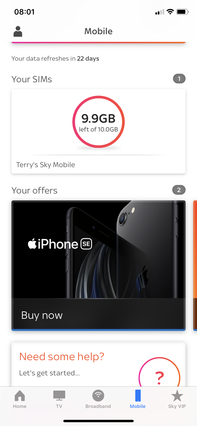 Sky Mobile App Sims Not Sim Sky Community