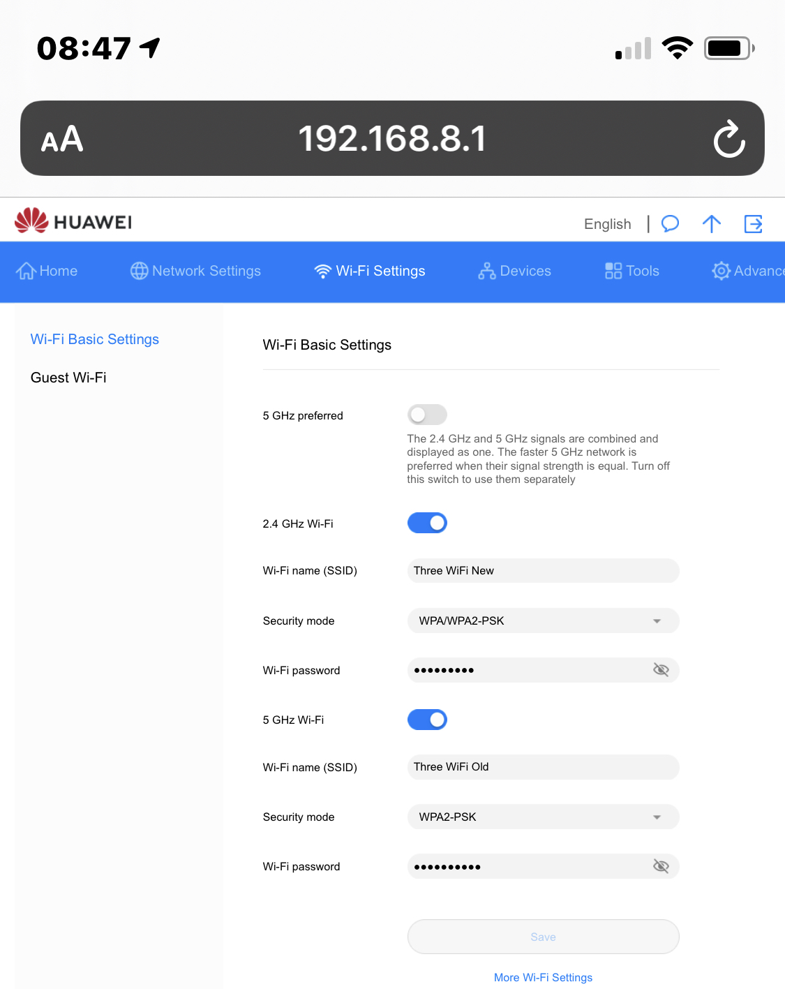 Three 4G router won’t connect to Sky Q - Sky Community