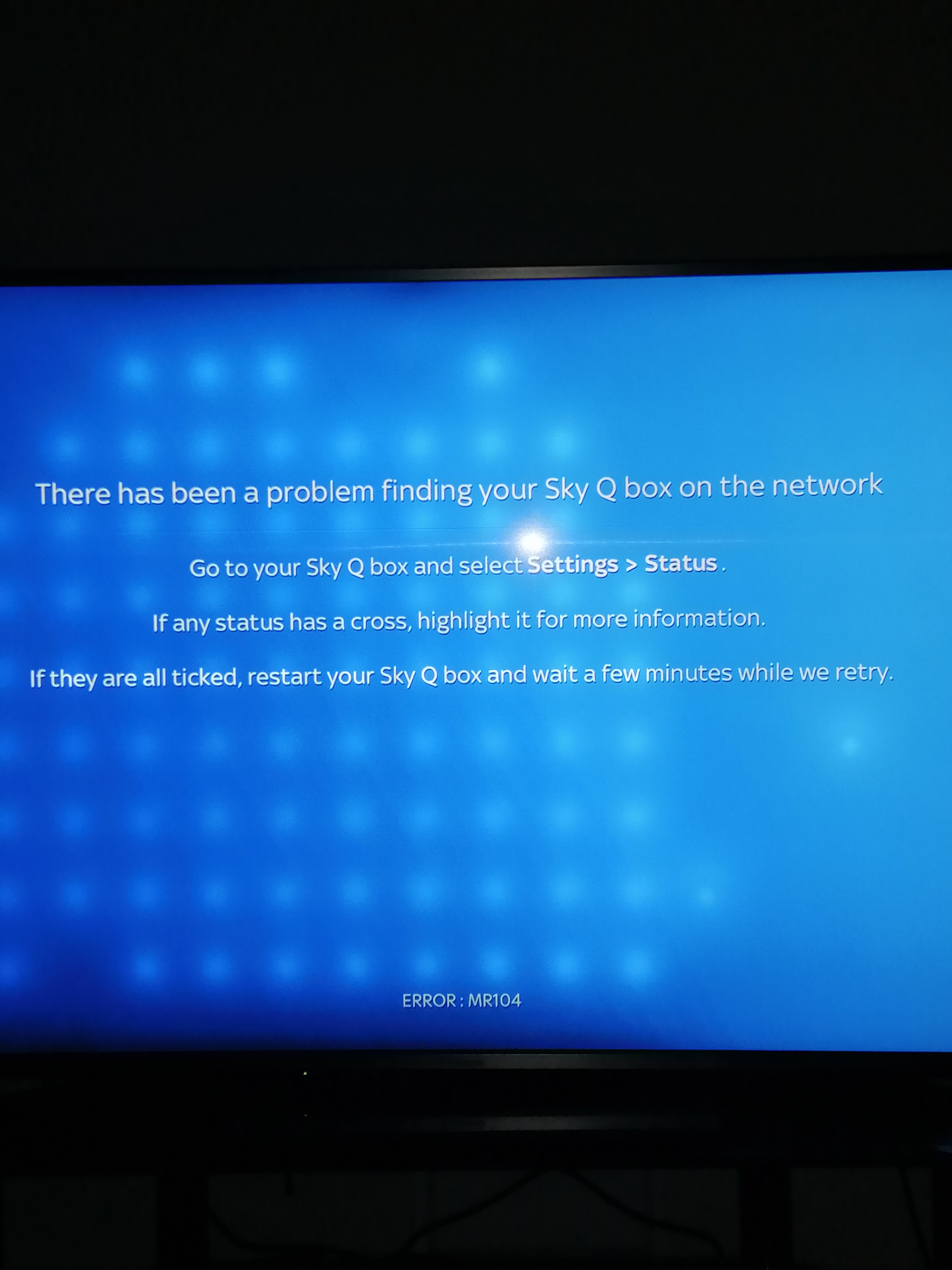 Sky Q Mini Box Failure Sky Community