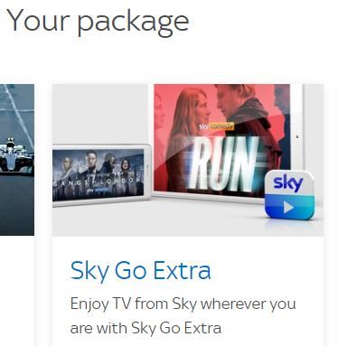 Sky Go Package