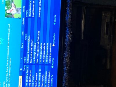 Sky Tv Guide Not Showing Available Listings Sky Community