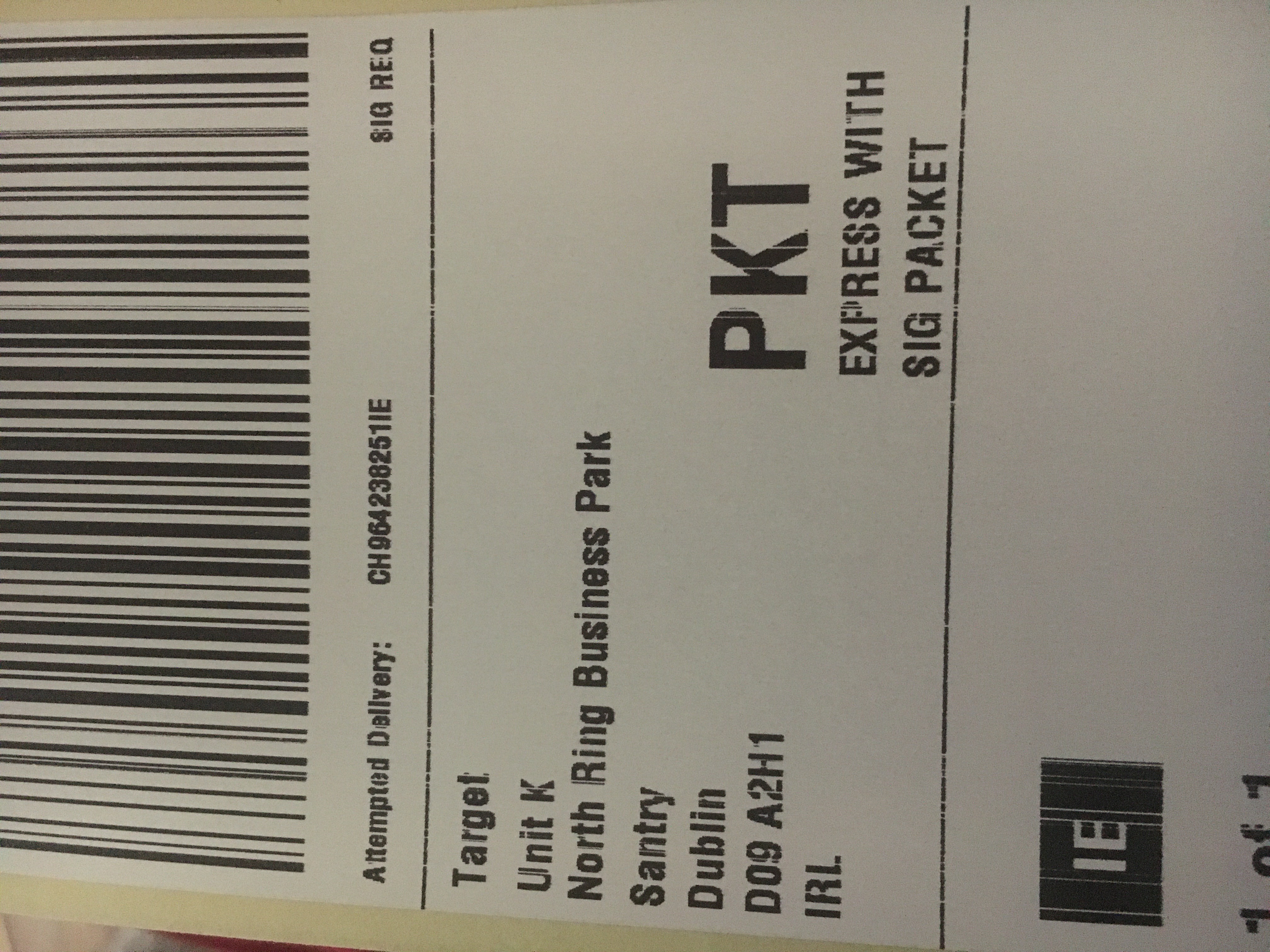 print bt returns label