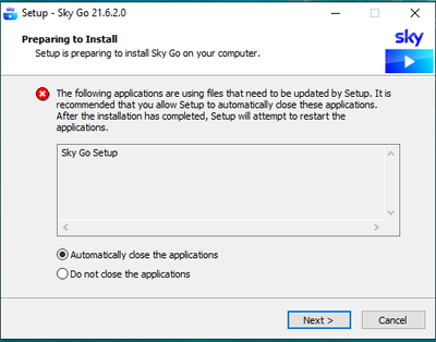 Preparing to install Sky Go Beta.PNG