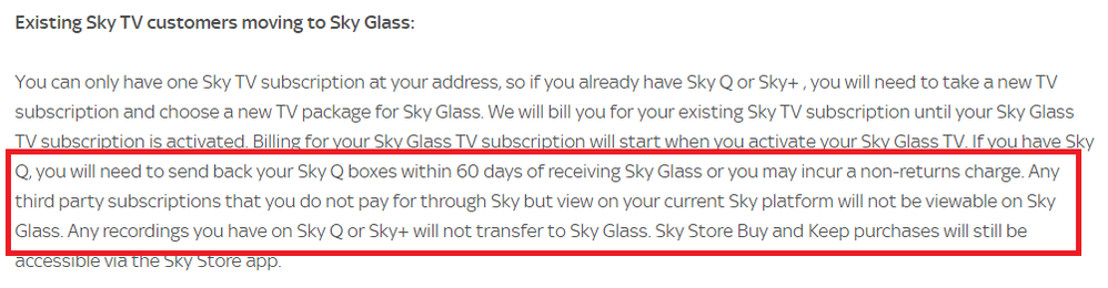 Sky Glass Apps