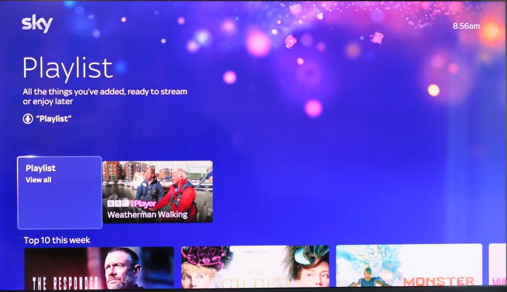 Home Screen Playlist