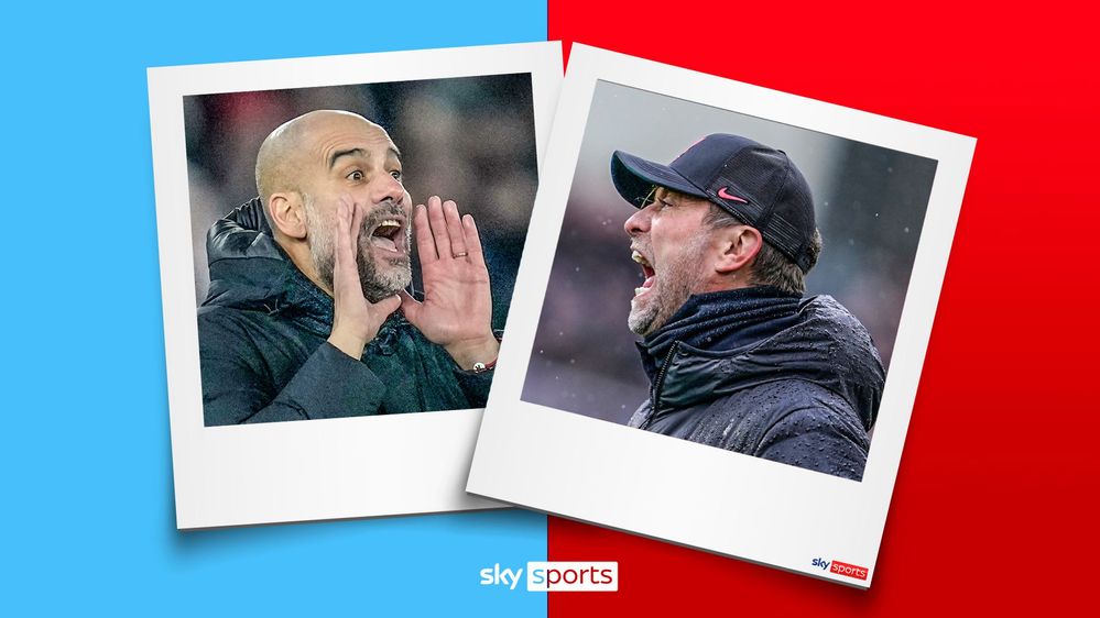 Pep Guardiola vs Jurgen Klopp