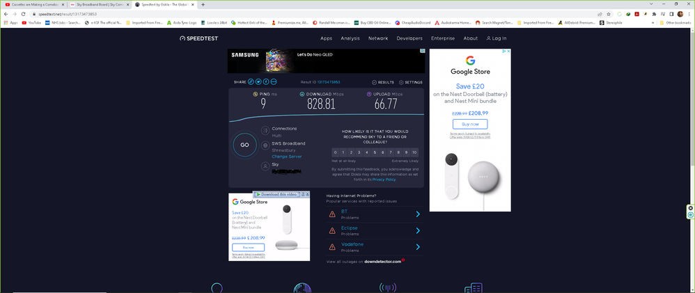 Nest 2024 upload speed