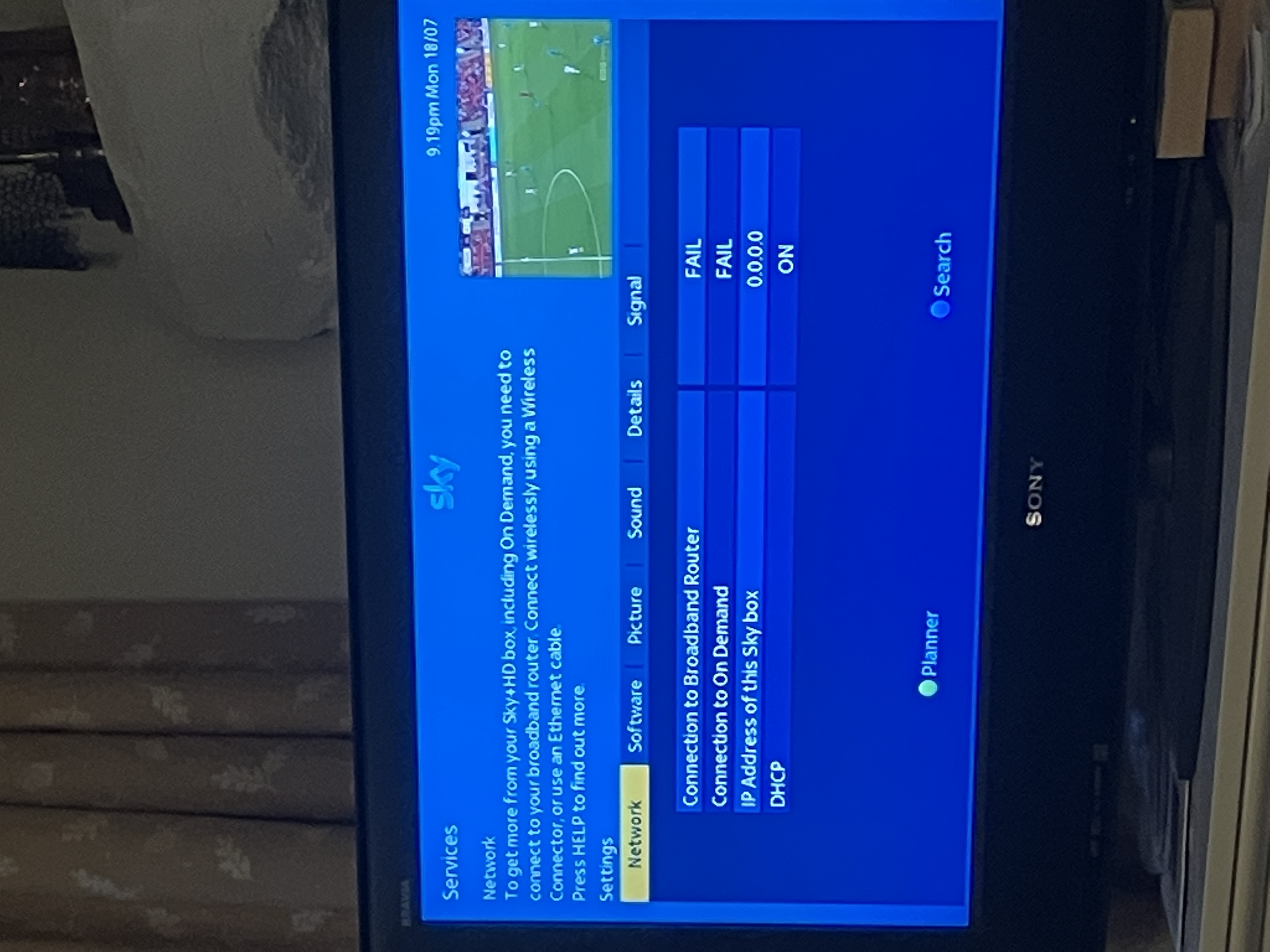 problems Connecting Sky + box to wifi Sky Community