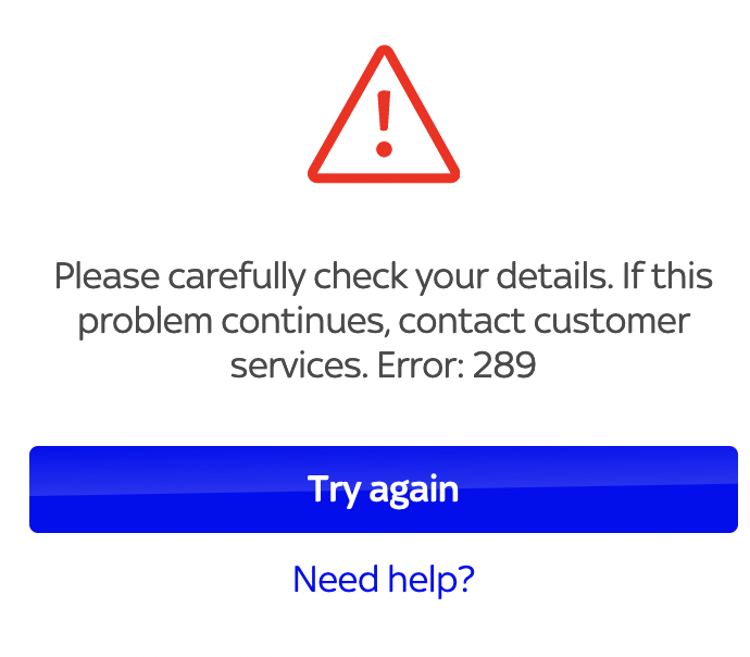 Firefox: Error 289 | Sky Community