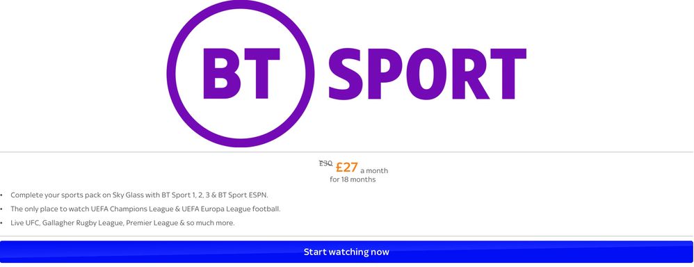 Bt sport clearance 1 online stream