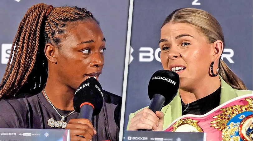 IMG: Claressa Shields lambasts Savannah Marshall in a public Q&A.