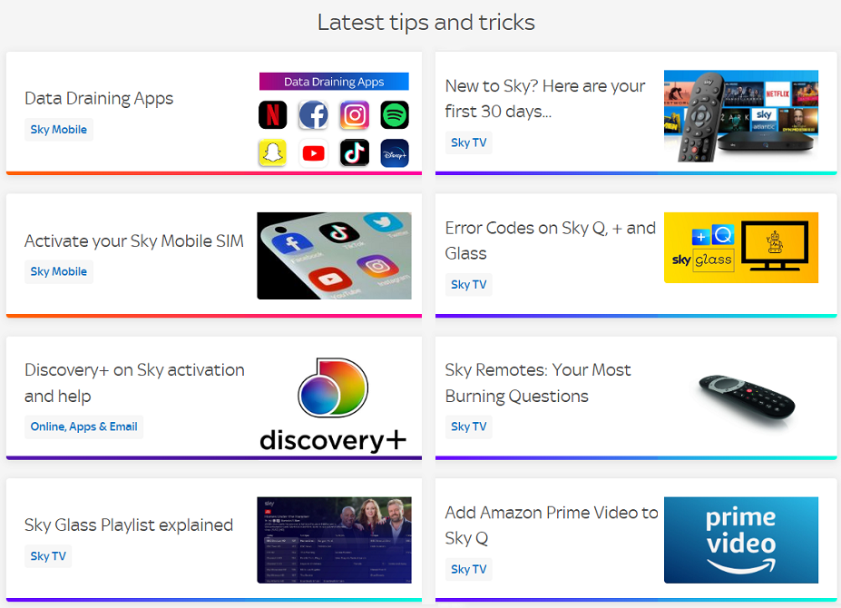 Alt Test: a screenshot of the Tips and Tricks area.