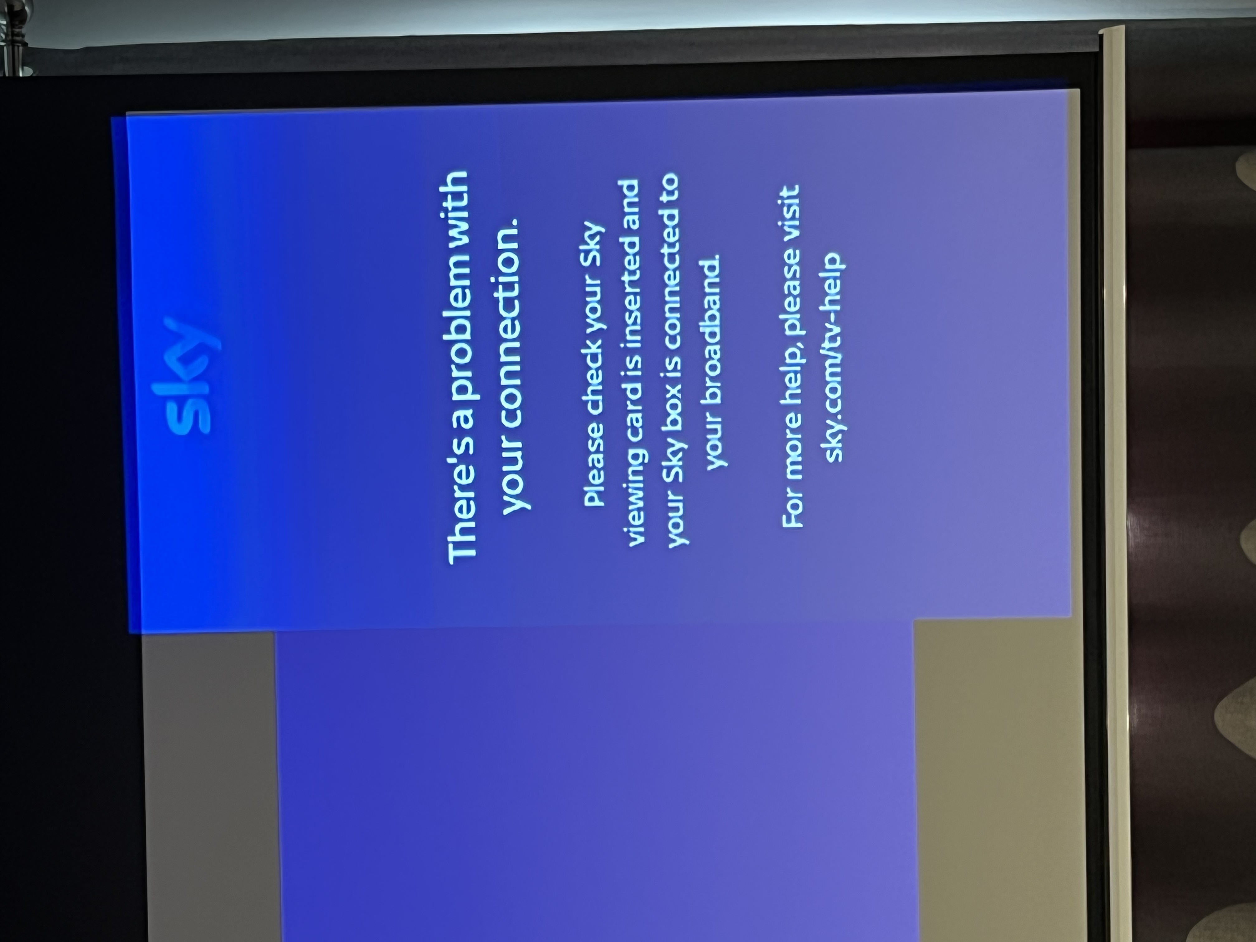 Sky channels not working Sky Community