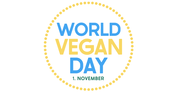 World Vegan Day logo.