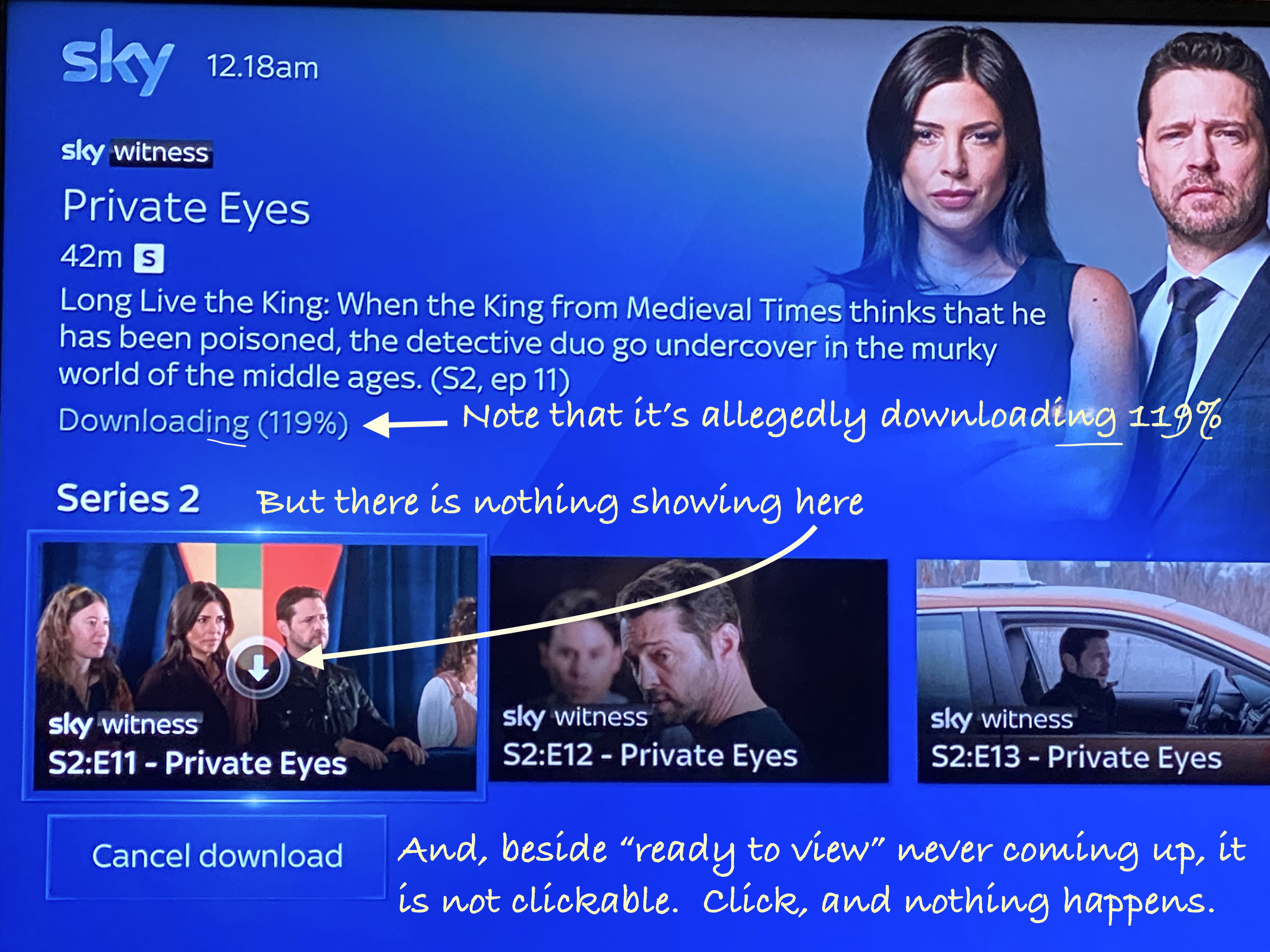Answered Download Failed technical fault Page 21 Sky Community