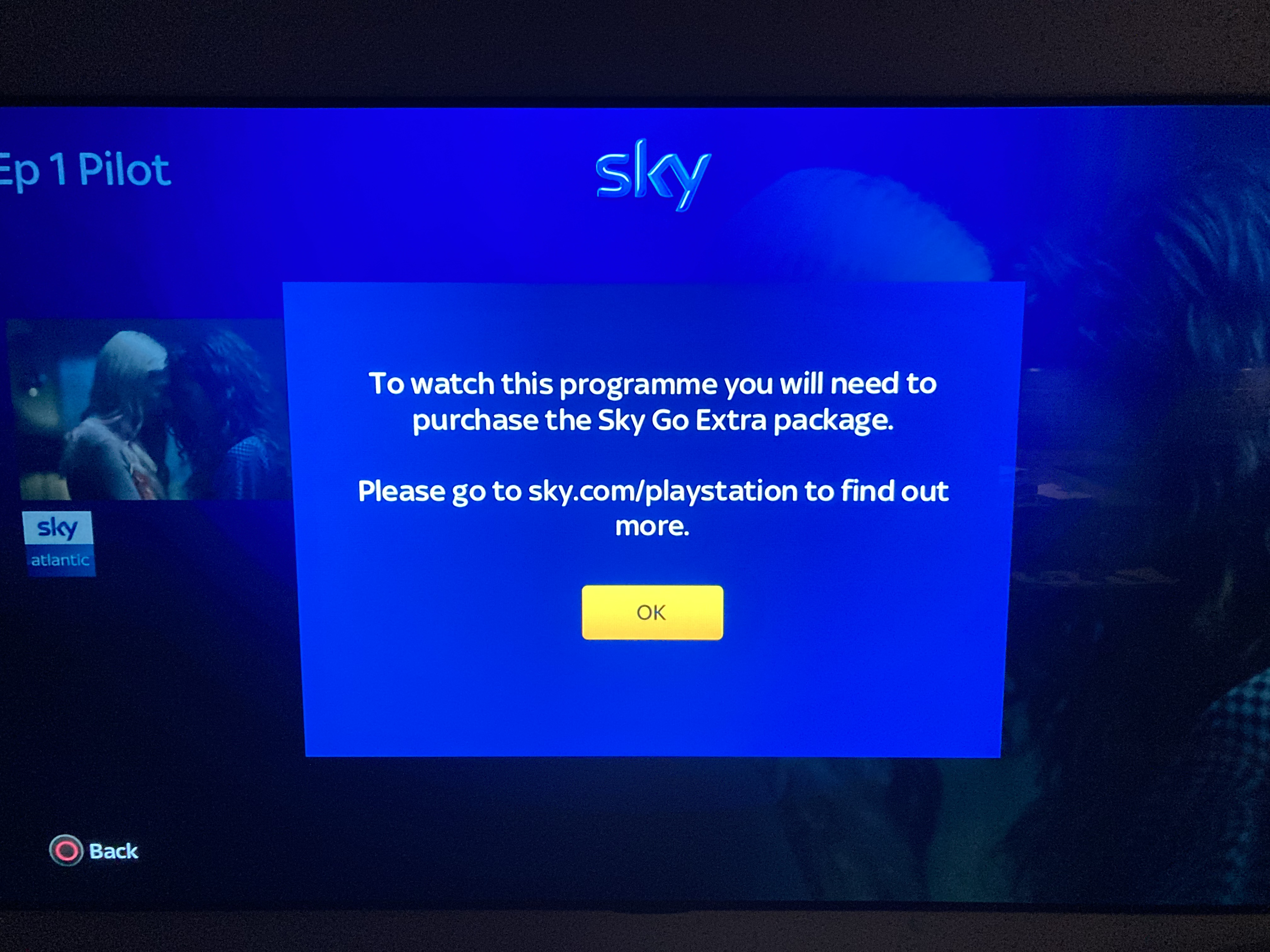 Skygo store on ps4