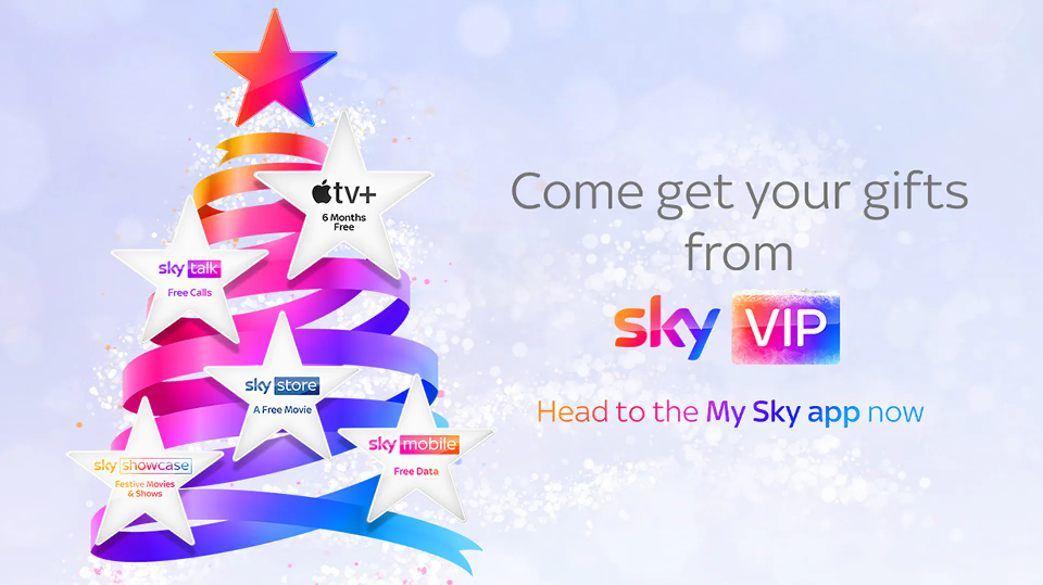 Free Calls and Data from Sky this Christmas