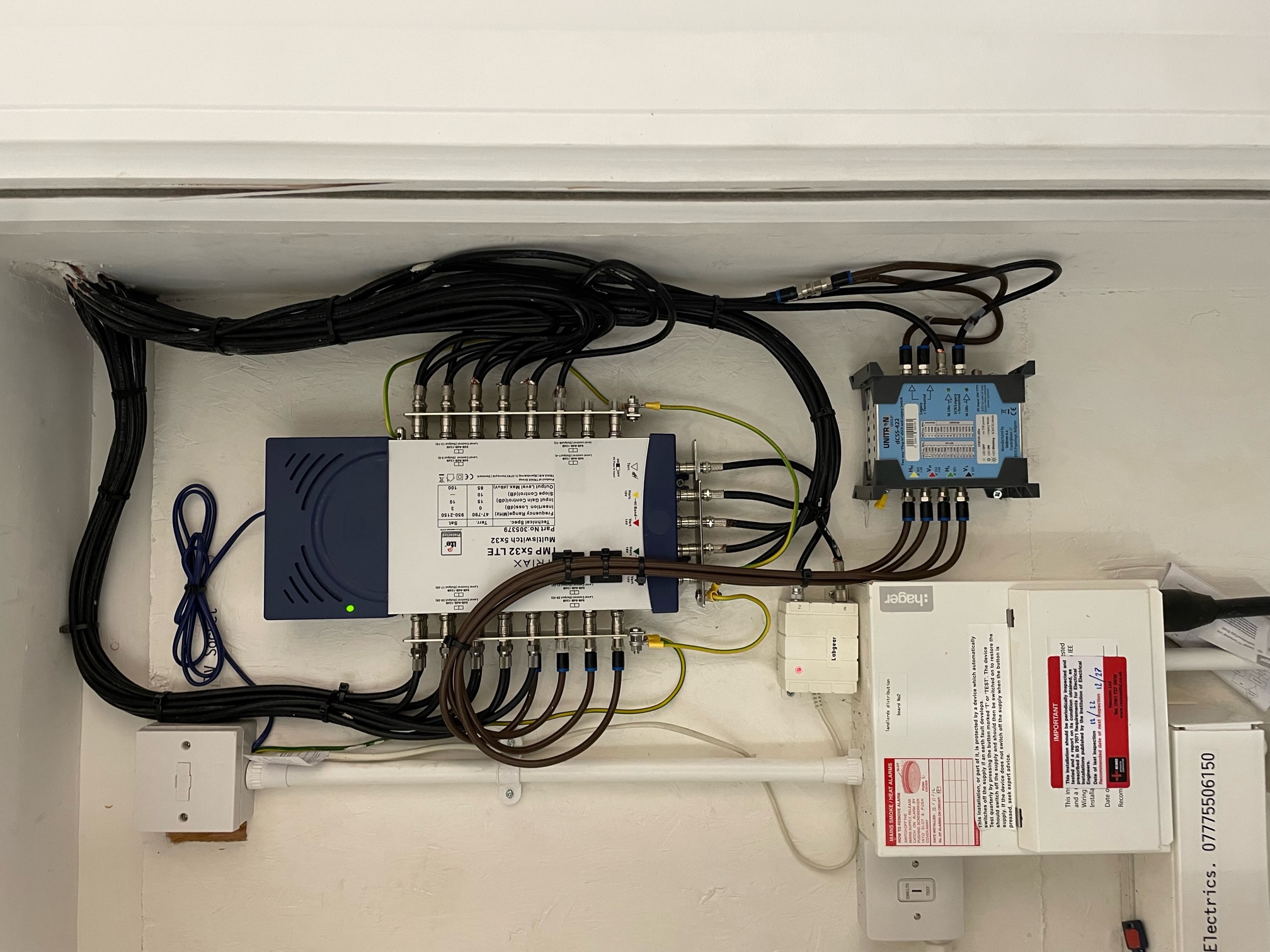 Sky Q Communal Dish Pixellated Pictured Sky Community