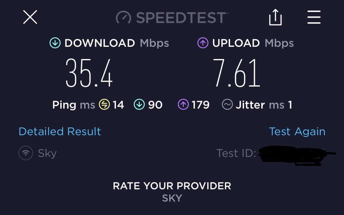 Router throughput is around half of specified broa... Sky Community