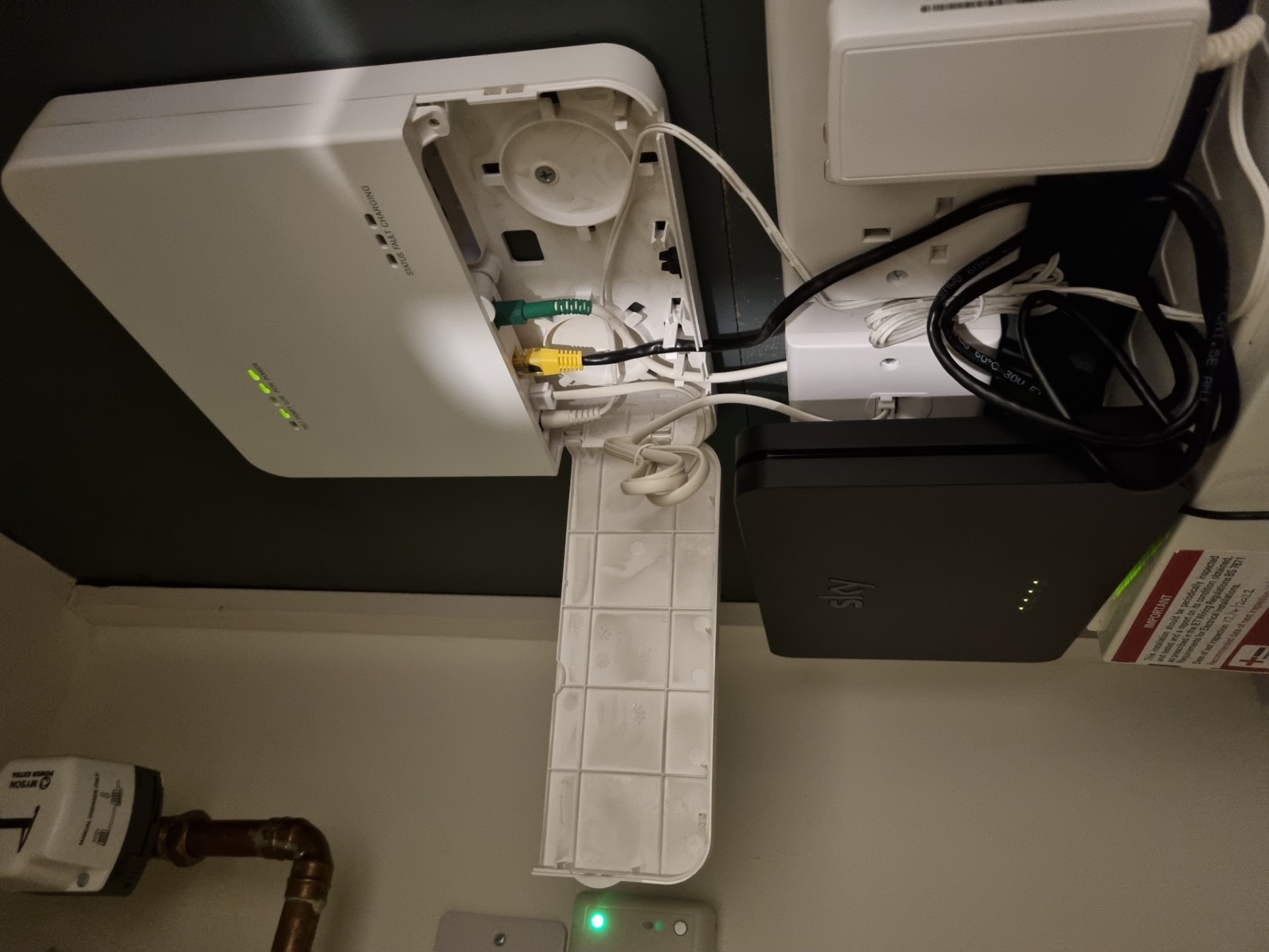 ONT in cupboard, Move Router to living room?? Sky Community