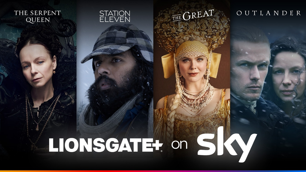 LIONSGATE+ on Sky