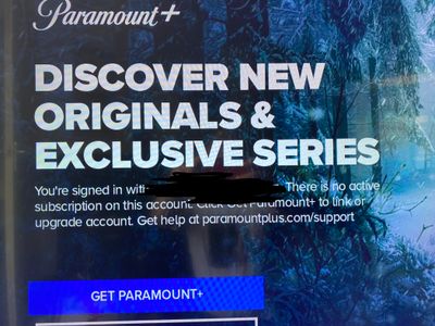 Paramount+ Help